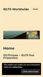 Mobile Screenshot of ielts-worldwide.com